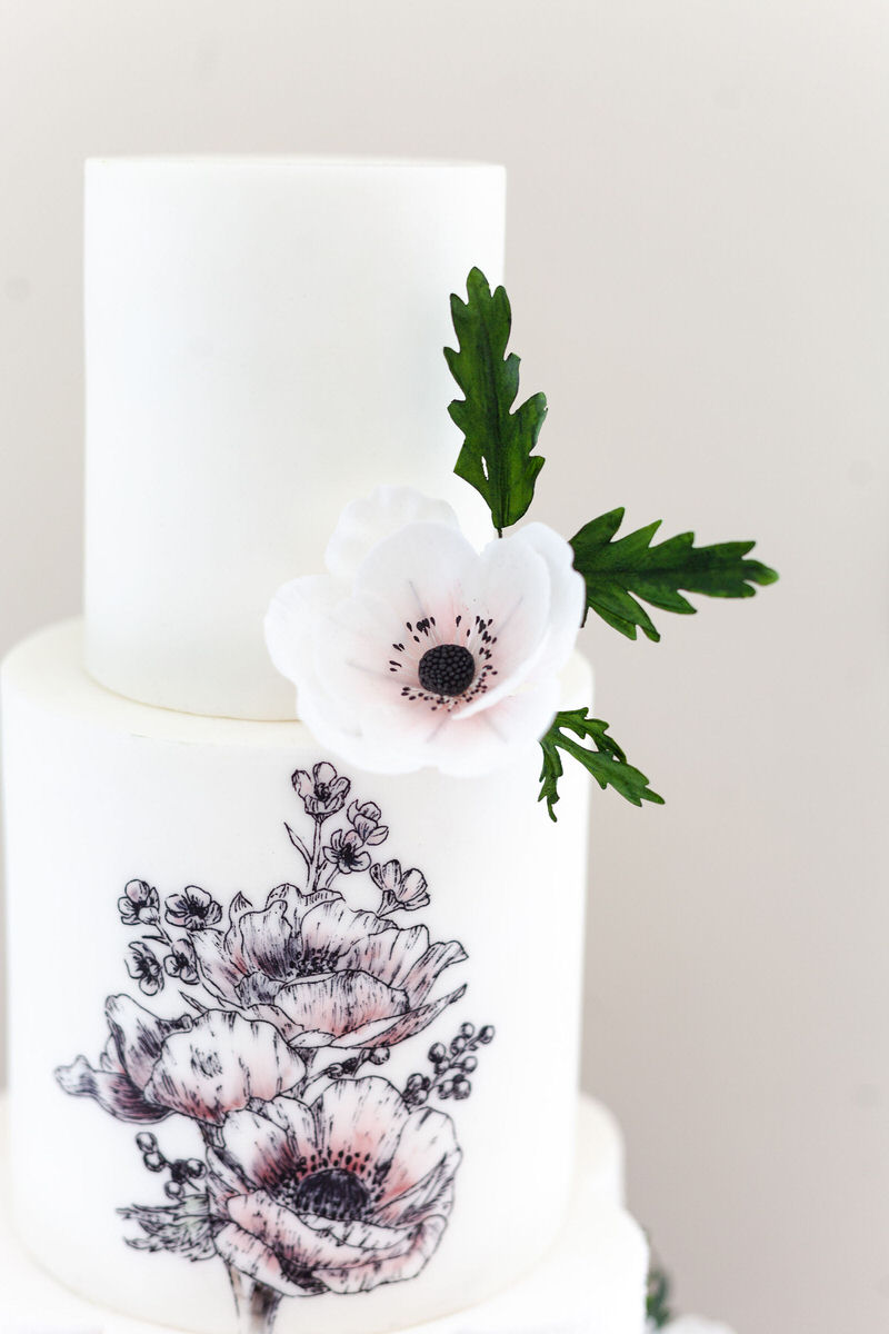 luxury-hand-painted-white-anemone-wedding-cake-design-vanilla-spice-cake-studio-northampton